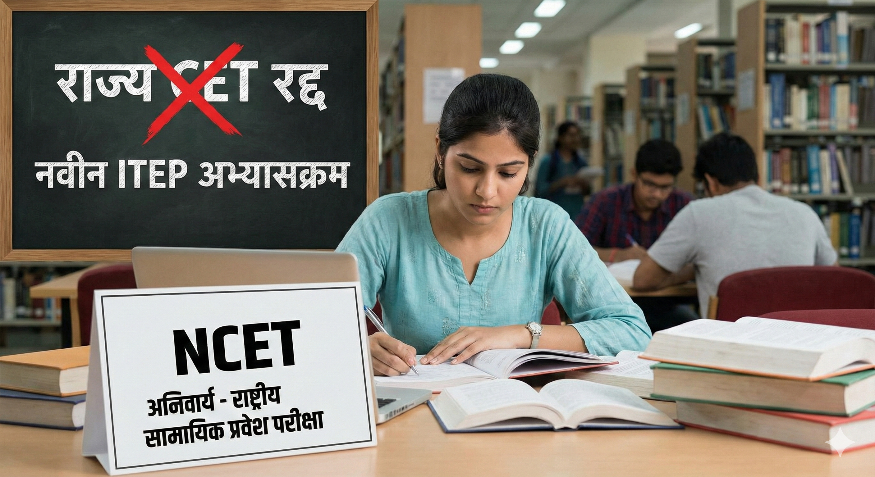 शिक्षक होणाऱ्यांसाठी मोठा निर्णय: राज्य CET रद्द, आता NCET परीक्षा बंधनकारक!
