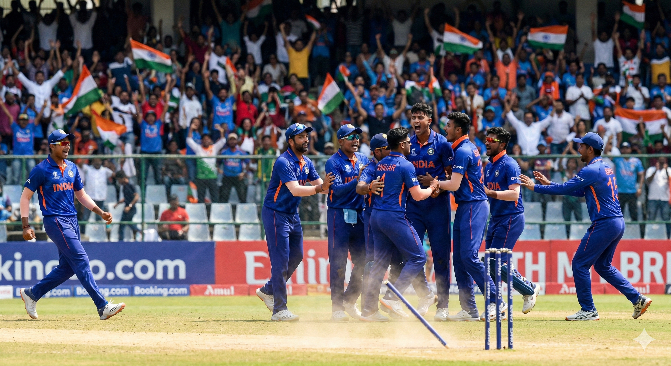 अंडर १९ वर्ल्ड कप: भारताने अमेरिकेला लोळवले; पहिल्याच सामन्यात मोठा विजय